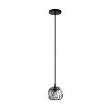 boule de cristal glass cord pendant