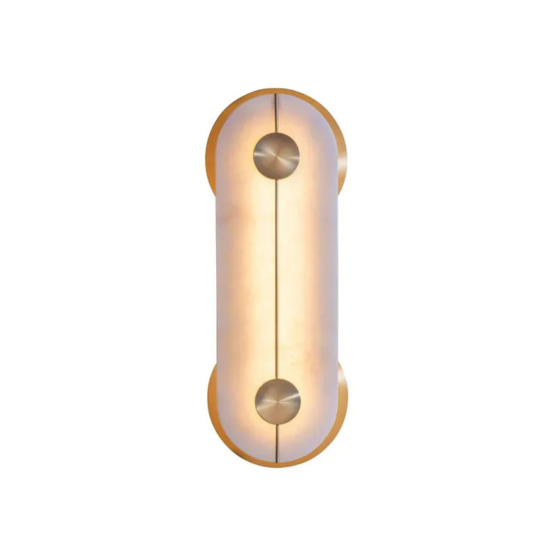 Brace Alabaster Wall Lamp | Textured Alabaster Fixture for Cozy Corners - View 9