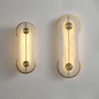 Brace Alabaster Wall Lamp | Textured Alabaster Fixture for Cozy Corners - View 8
