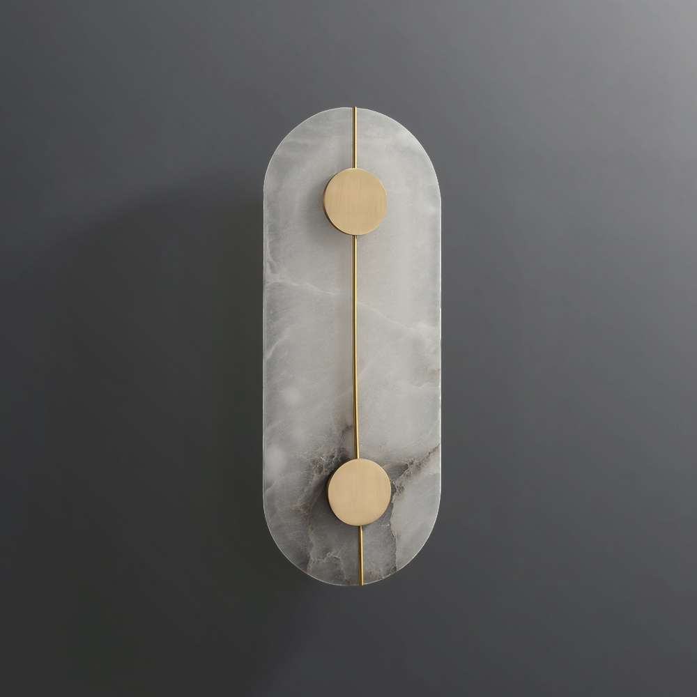 minimalist brace sconce