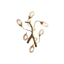 luxury leaf design sconce