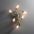 modern glass wall lights