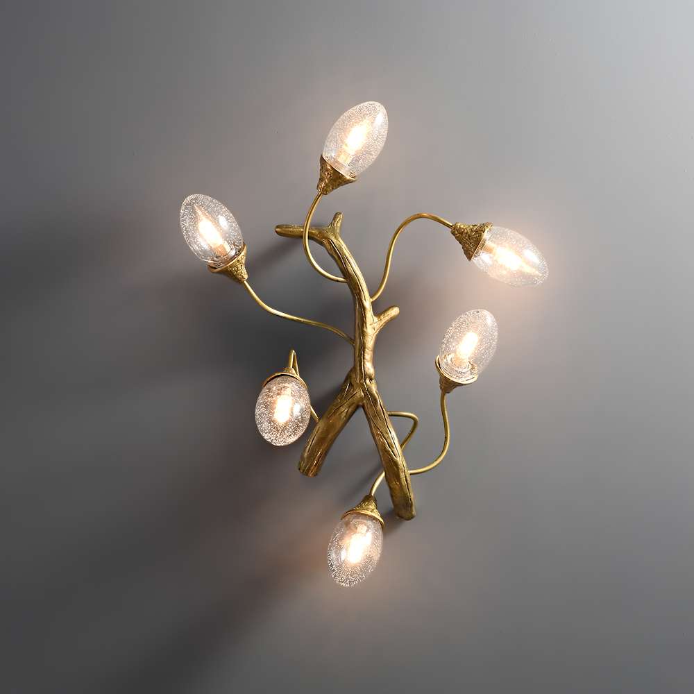 modern glass wall lights