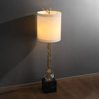 crystal brass floor lamp