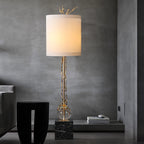 marble base floor lamp