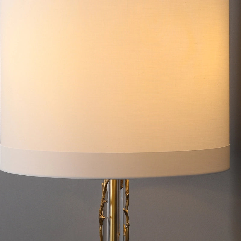 fabric shade floor lamp