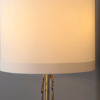 fabric shade floor lamp
