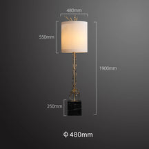 floor lamp with marble base