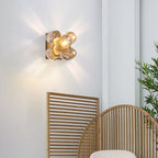 modern wall lighting brass