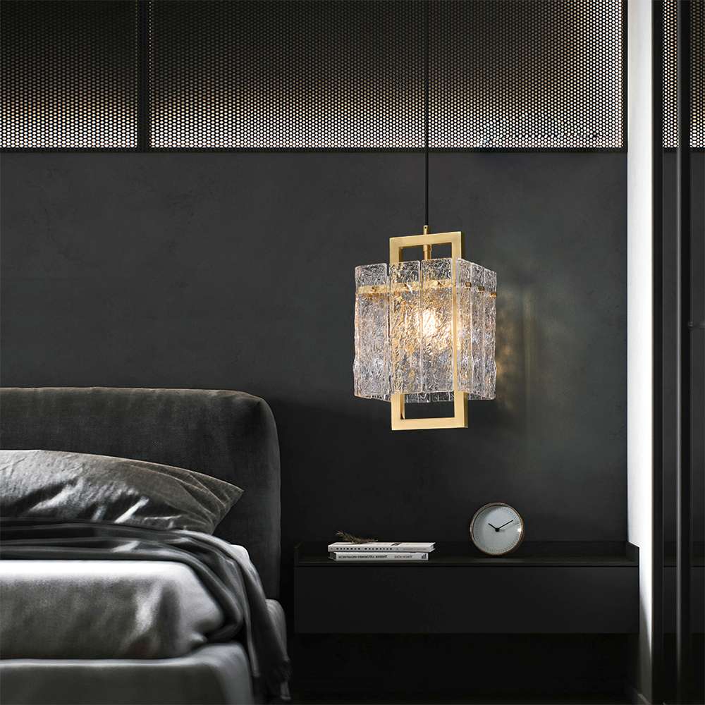 pendant lighting with clear glass