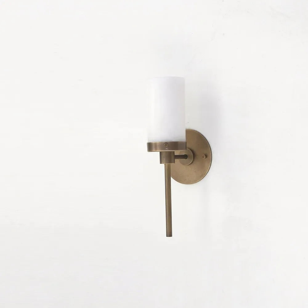 Brass Wall Sconce – Handmade Brass Wall Lamp – Modern Sconce for Home Decor