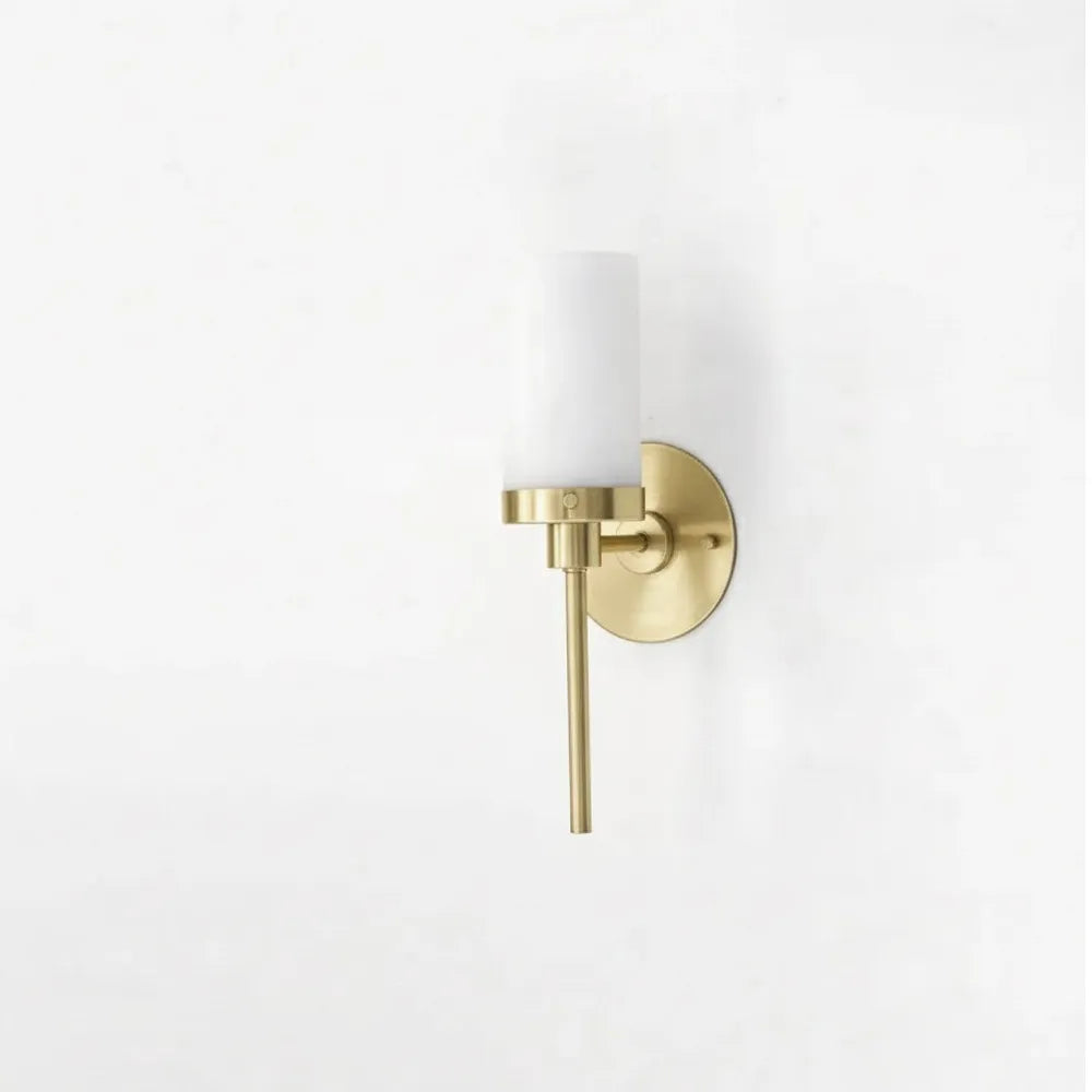 Brass Wall Sconce - Handmade Brass Wall Lamp - Modern Sconce for Home Decor