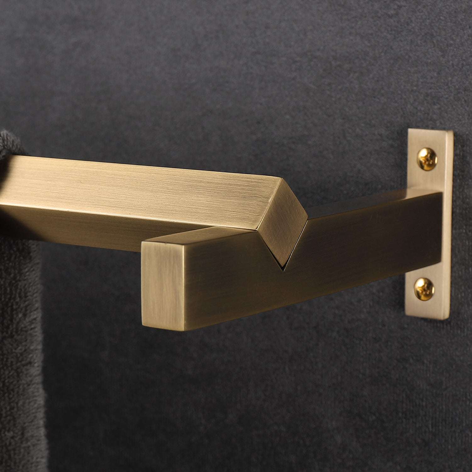 brass bathroom wall art