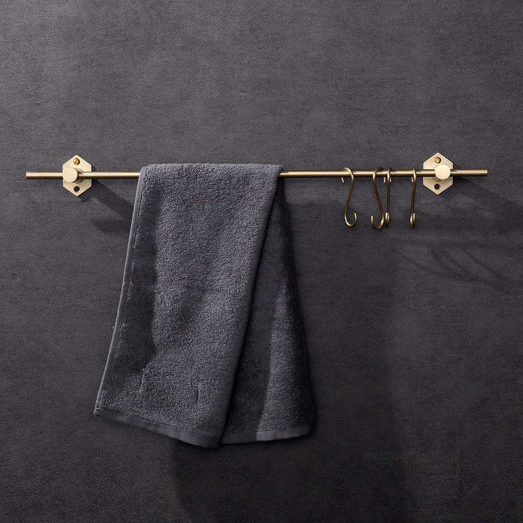bathroom wall mount towel bar