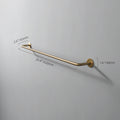 wall mount bathroom towel bar