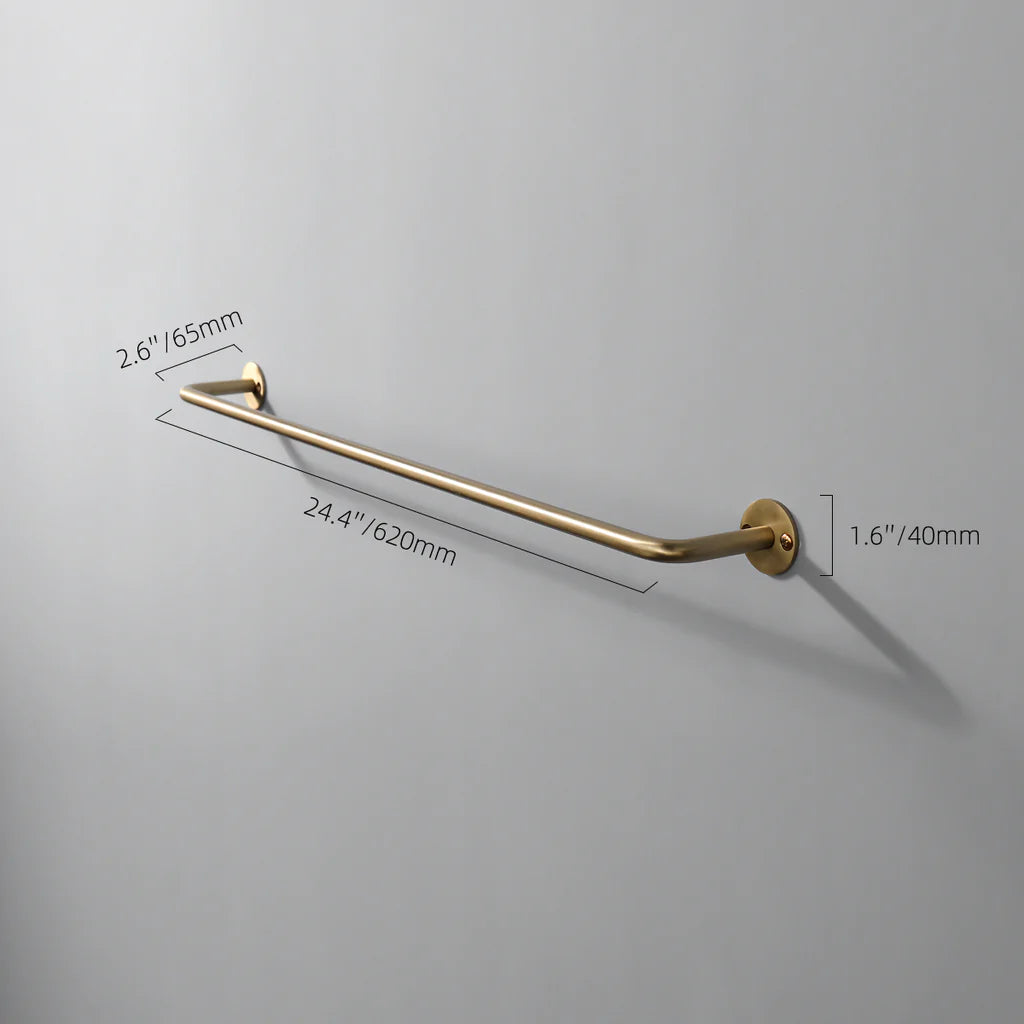 wall mount bathroom towel bar