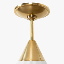 Brigadier Matte Flush Mount Ceiling Light