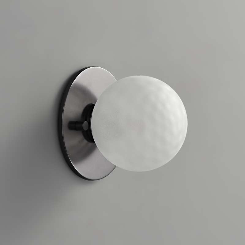Living Room Lamp – Black Metal Bedside Sconces for Modern Home Decor