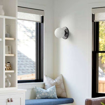 Living Room Lamp – Black Metal Bedside Sconces for Modern Home Decor - View 3