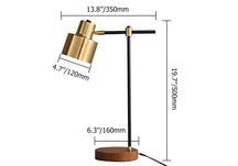 bronze table lamp