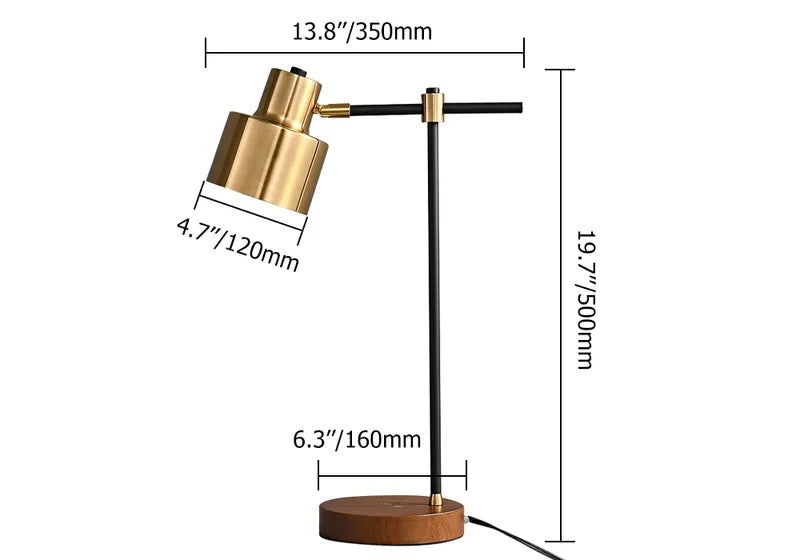 bronze table lamp