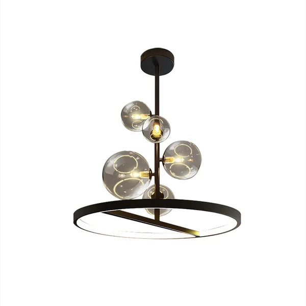 glass bubble chandelier