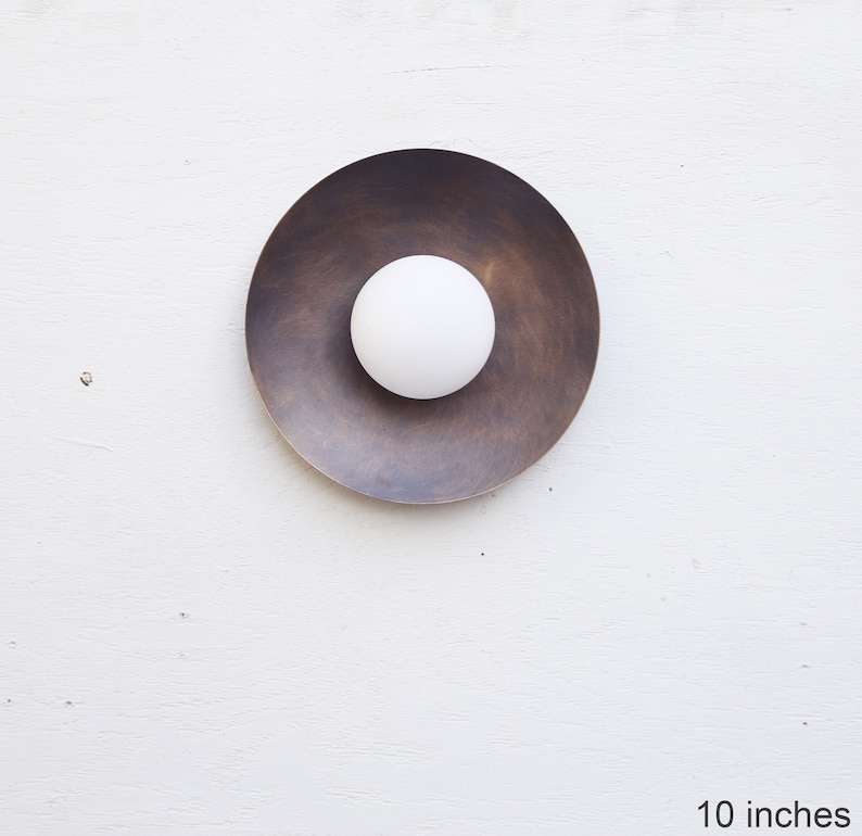 brass sconce