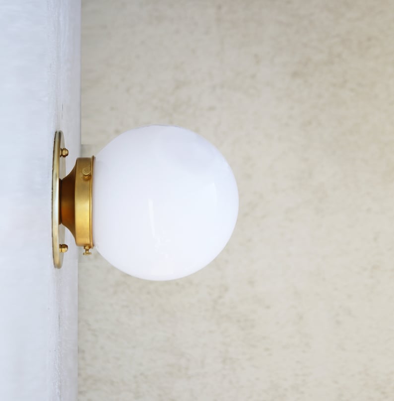 hand-blown sconce
