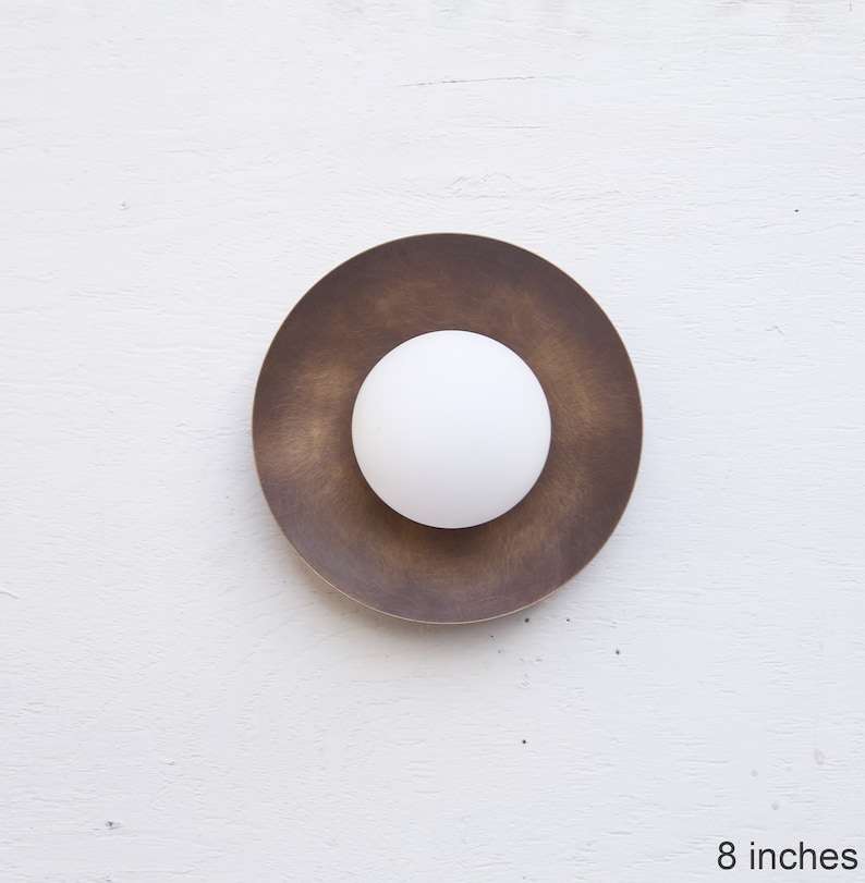 bulb wall sconce