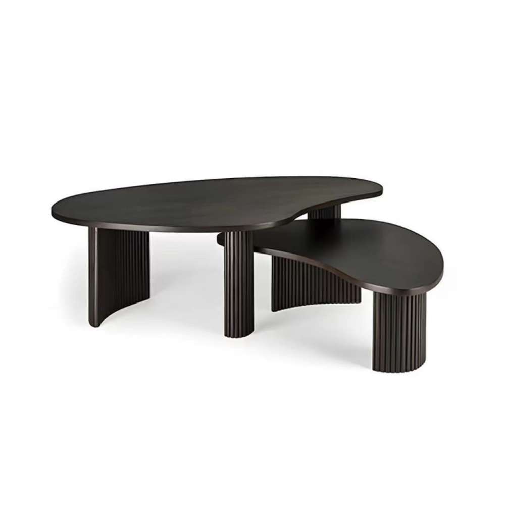 black side table