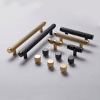 knurled t-bars for cabinets