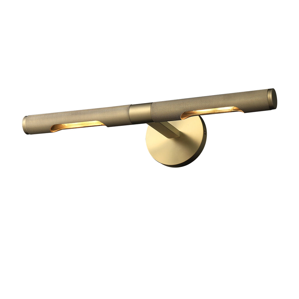brass led bathroom lighting