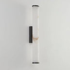 Callisto Vertical Alabaster LED Sconce | Sleek LED Accent for Modern Interiors