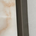 Callisto Vertical Alabaster LED Sconce | Sleek LED Accent for Modern Interiors - View 6