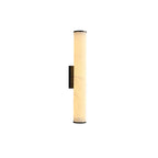 Callisto Vertical Alabaster LED Sconce | Sleek LED Accent for Modern Interiors - View 7