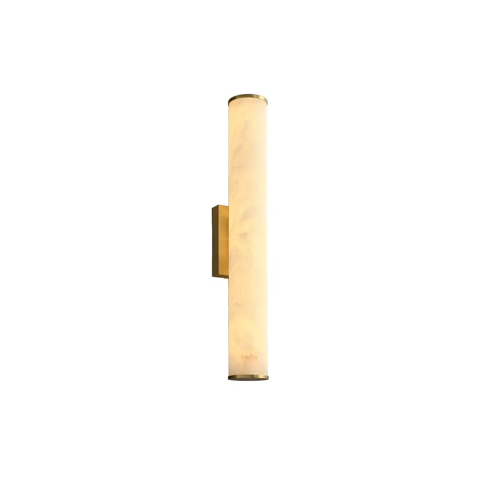 Callisto Vertical Alabaster LED Sconce | Sleek LED Accent for Modern Interiors - View 8