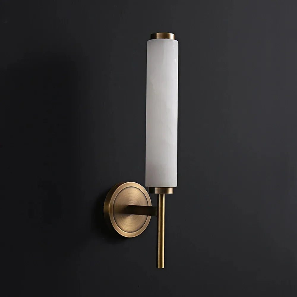 Candle Alabaster Sconce | Warm Ambient Lighting for Elegant Interiors