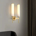 Candle Alabaster Sconce | Warm Ambient Lighting for Elegant Interiors - View 5