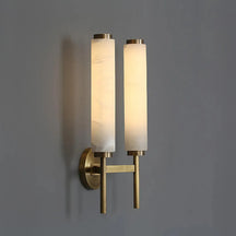 Candle Alabaster Sconce | Warm Ambient Lighting for Elegant Interiors - View 8