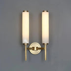 Candle Alabaster Sconce | Warm Ambient Lighting for Elegant Interiors - View 9