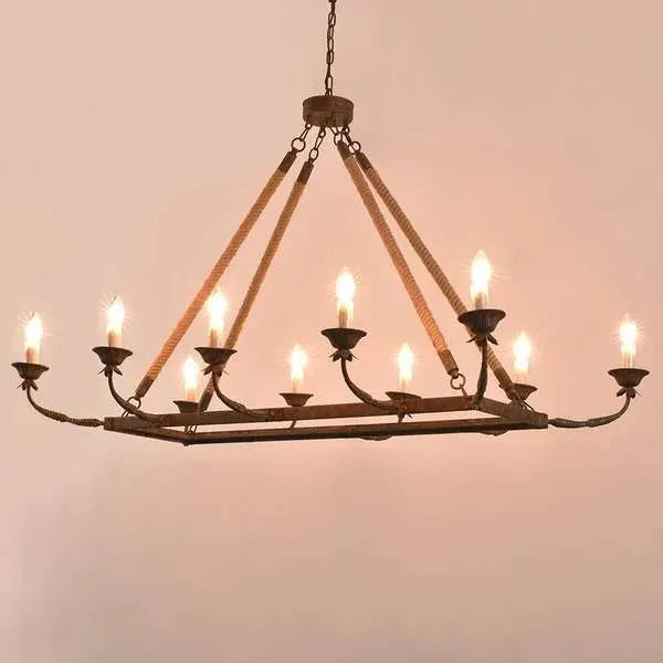 linear chandelier lamp