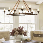 linear chandelier