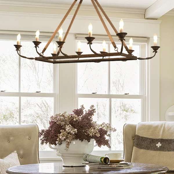 linear chandelier