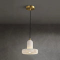carrara alabaster pendant lamp