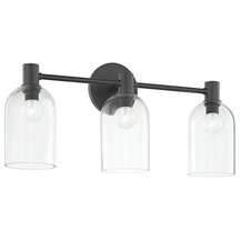 Cassio Vanity Sconce — Clear Glass Cloche – view 9