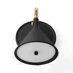 industrial cast sconce