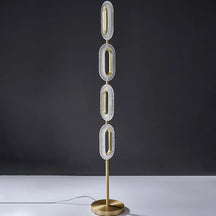 modern 4-light floor lamp