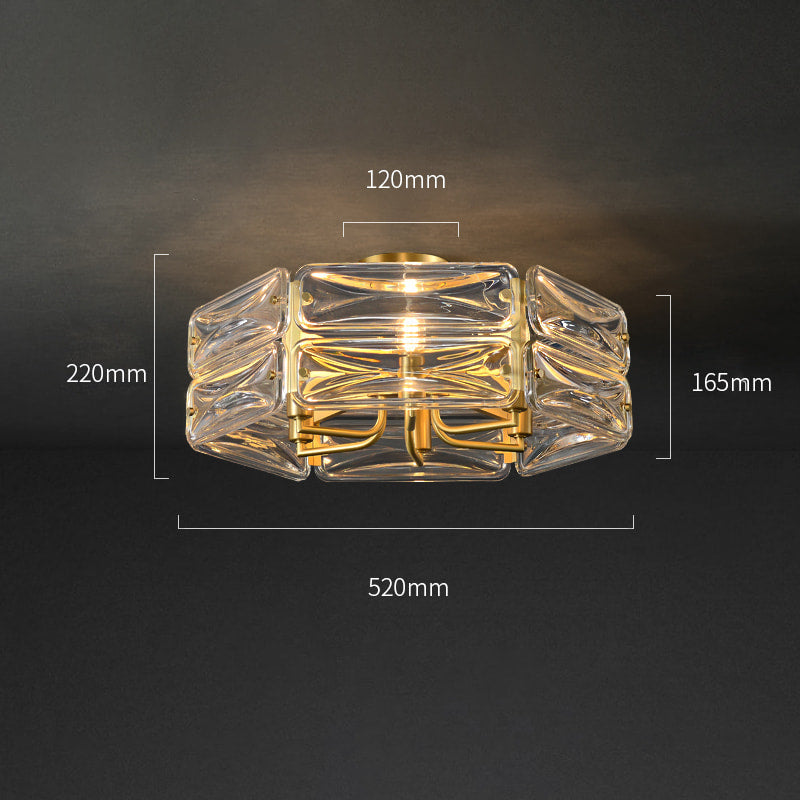luxury brass ceiling lights