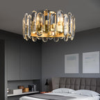 brass 6-light ceiling lights