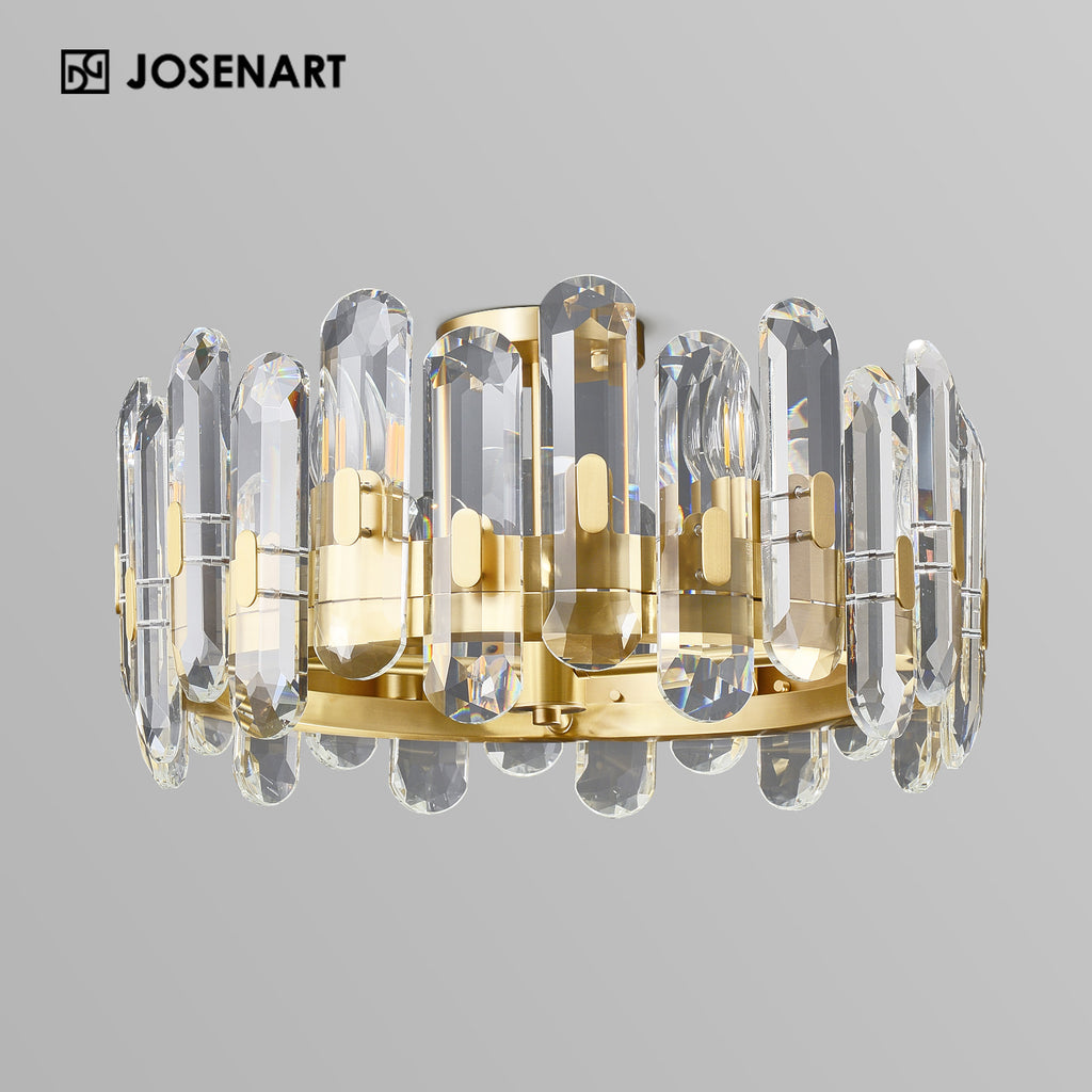 aged brass ceiling lights